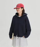 [BAONHAUS] Ranitz Dot Color Matching Hood Cardigan