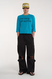 two way Elastic-waist pants