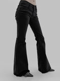 Lunus Shirring Bootcut Pants