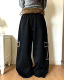 Soen Cross Bead Fur Wide Training Long Pants