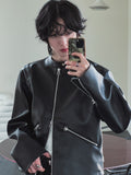 Mad two way leather jacket