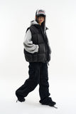 Dimension 2-way zip-up down vest