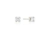 Essence Silver (W) H Moissanite Earrings 0.5CT