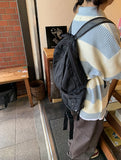 [unisex] Nelfn stripe collar over knit