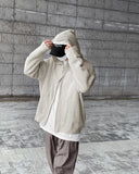 Hood Grunge Knit