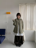 [unisex] Hellan Vintage Stripe Over Shirt