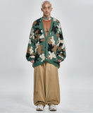 Teddy Bear Camouflage Cardigan