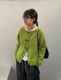 Kingt Toggle Wool Knit Cardigan