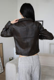 Routine Leather Mood Jacket