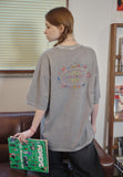 Cat Stitch Pigment Short Sleeve Tee