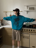Deepline printed sweatshirt
