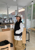 Exdis Nylon Shirring Ribbon Hood Vest