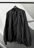 Dominic Black Windbreaker Jacket