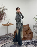 GL flannel check shirt