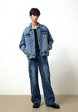 DRASTIC DAMAGE DENIM TRUCKER