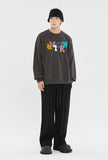 OUT FONT LOGO CREWNECK