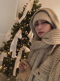 [wool20%] Ellie Bocashi weaving muffler