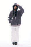 Jack pigment stripe zip-up hoodie