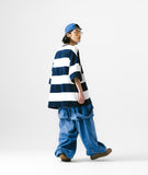 [AG] Broad Stripe Half Tee