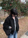 Timber Hem Snap Washing Denim Pants
