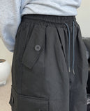Harden Cotton Pintuck Cargo Pants