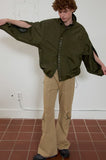 eyelet wind breaker jacket