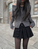 Tellie Low Mini Skirt Pants