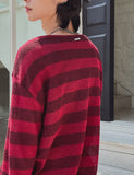 [LAN ARCHIVE] Lettering Stripe Knit