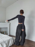 Slat Big Cargo Wide Denim