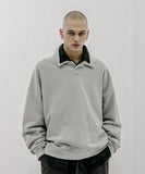 Low collar sweat shirts