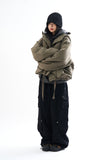 Ribbed deep wool bucket hat