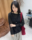 Tene Vintage Shoulder Button T-shirt