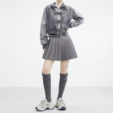 Bonnie Two Way Ribbon Zip-Up