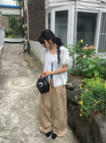 Orda Summer Cotton Wide Pants