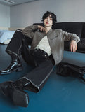 Mir suede racer jacket