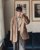 Brulee Wool Over Blazer