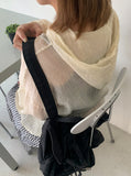 Metten See-Through Hood Boxy Shirt