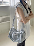 Kiron Half Zip Up Nylon Balloon String Sleeveless One Piece