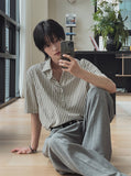 Pony Stripe Half Shirt