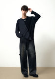OBLIQUE LINE KNIT