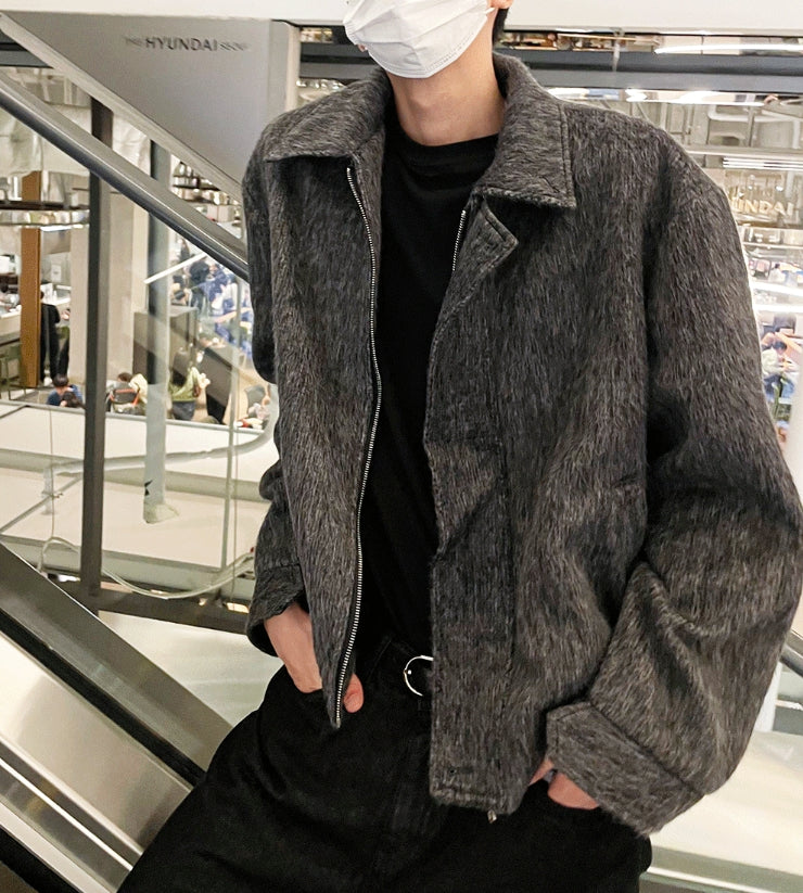 【COSYHARU】Mohair Moul Half Jacket Crop Ver org.jpg