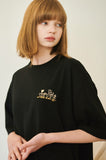 Happiness Leo Embroidery Short Sleeve