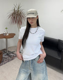 Annen Crop Slim Short Sleeve Tee