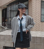 [U-BASIC] Rosin Cash Like Embo Cardigan