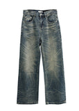 Satay Brush Washed Straight Denim