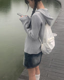 Epee Denim Washing Mini Skirt