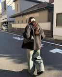 Posom Bokashi Knit Wool Muffler