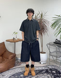 Depor Patch Bermuda Denim Pants