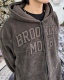 Saez Brooklyn Corduroy Hood Zip-up