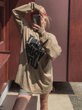 Leff printed oversized fit long sleeves